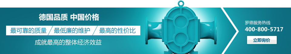 羅德凸輪轉(zhuǎn)子泵--德國(guó)品質(zhì)，中國(guó)價(jià)格
